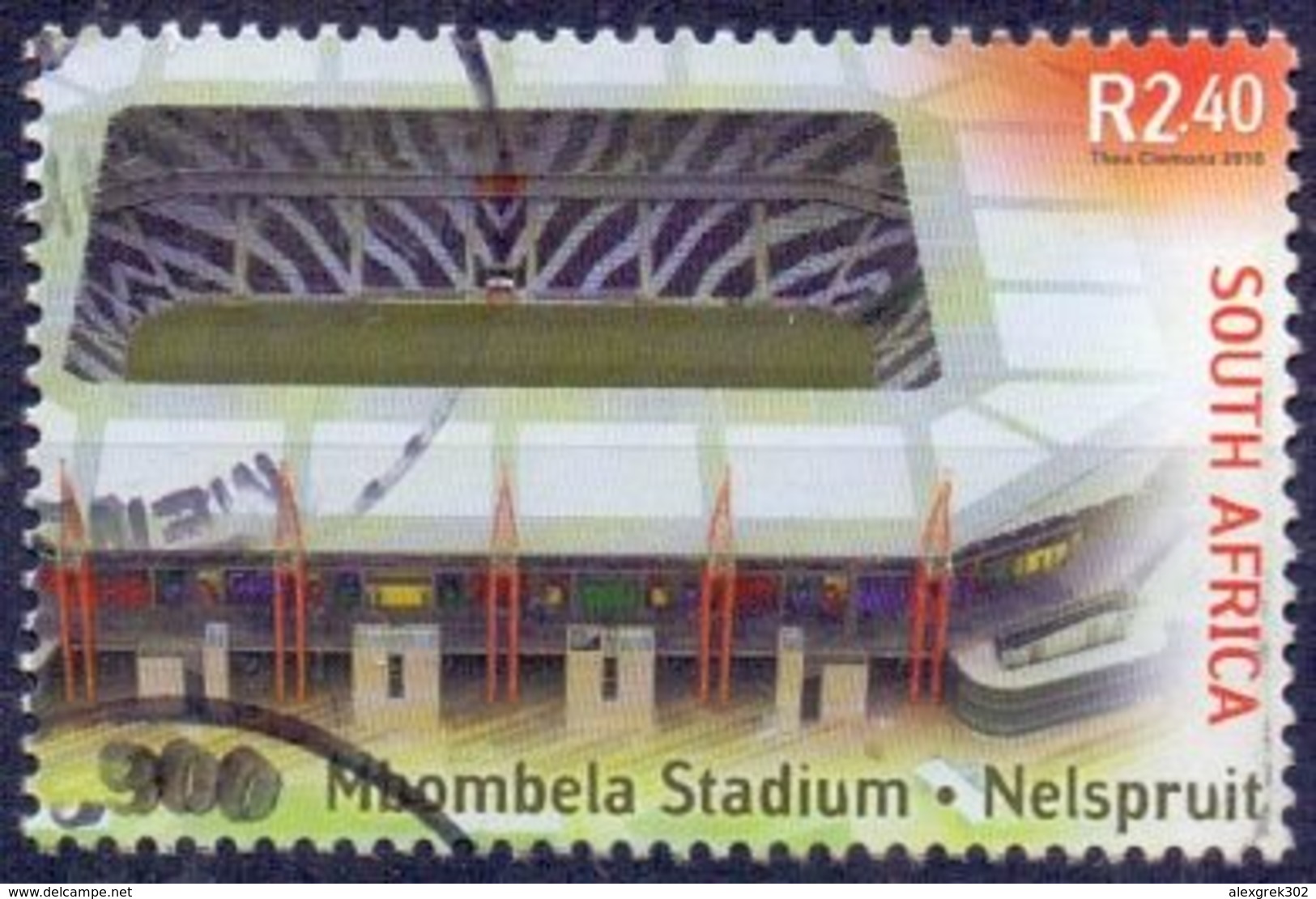 Used South Africa 2010, Stadiums 1V. - Used Stamps