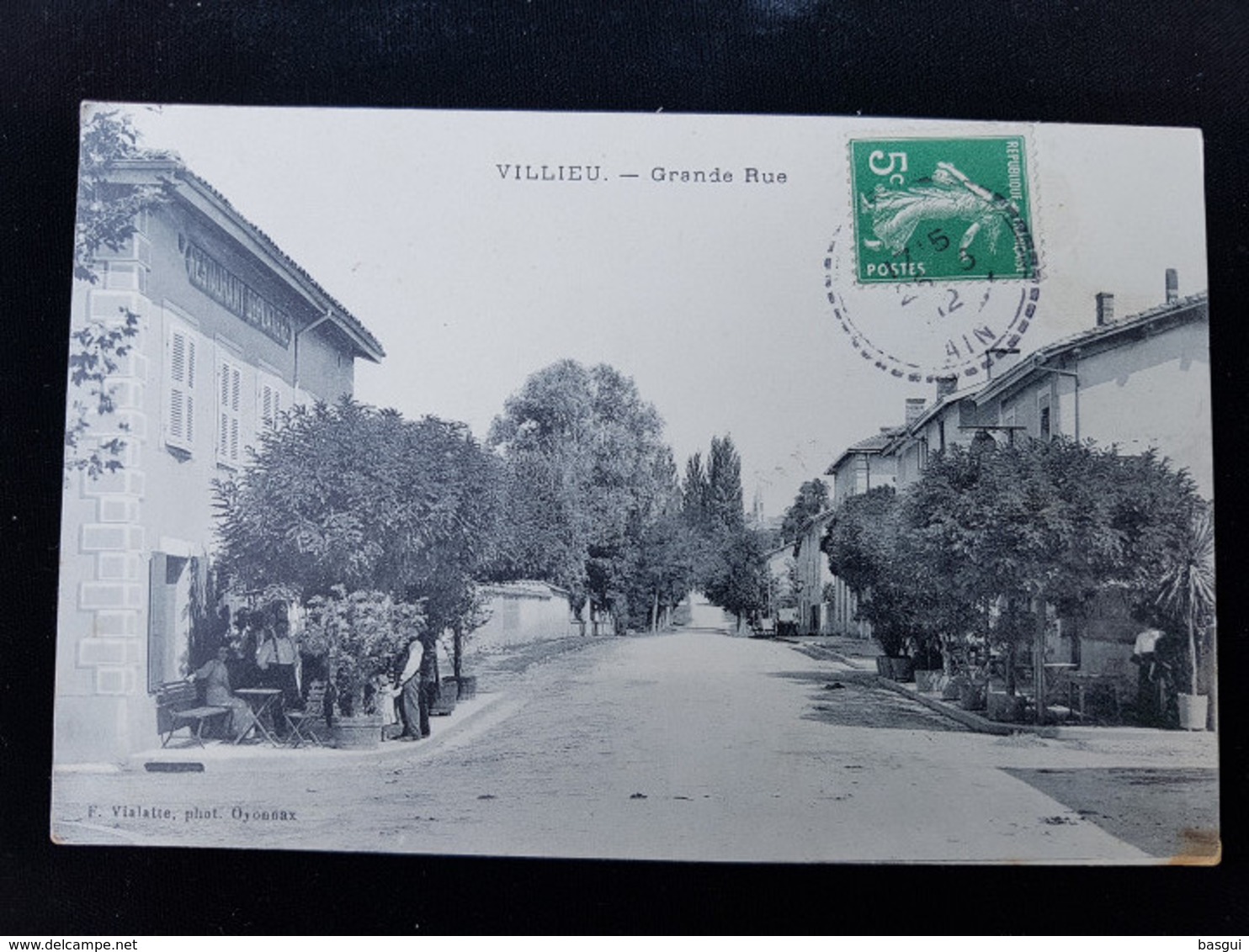 CPA D01 Villieu Grande Rue - Non Classés