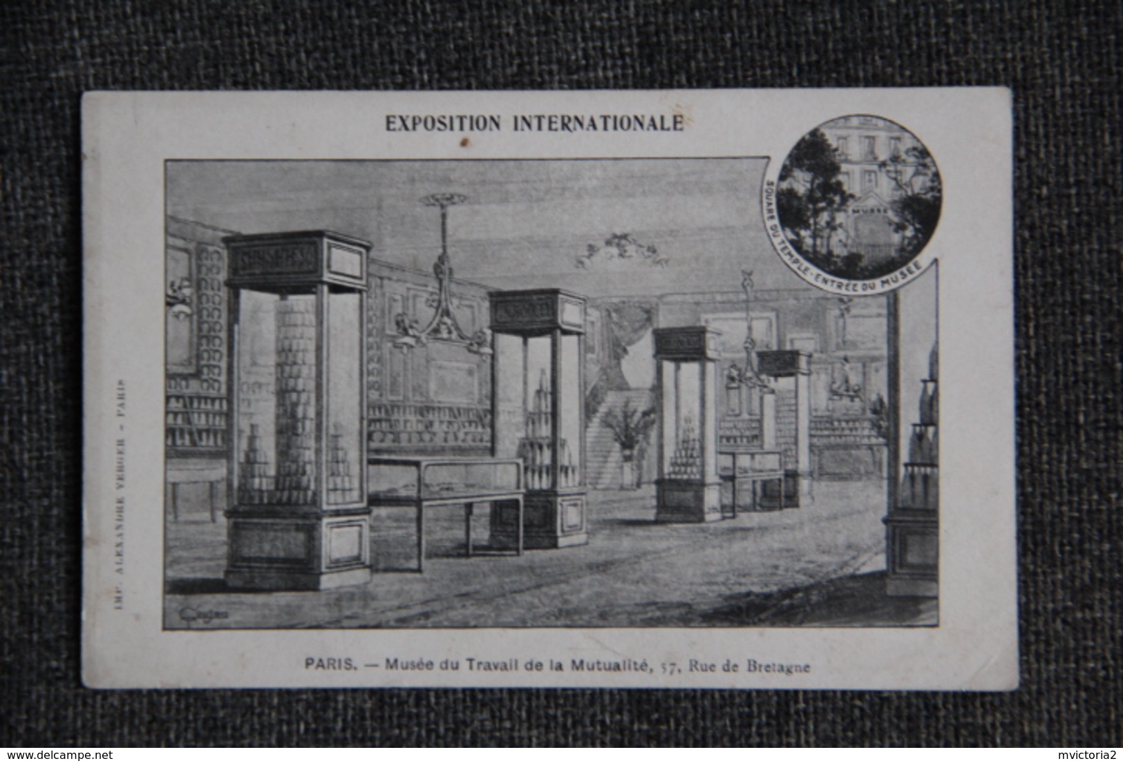 PARIS - Exposition Internationale, Musée Du Travail De La Mutualité. - Ausstellungen