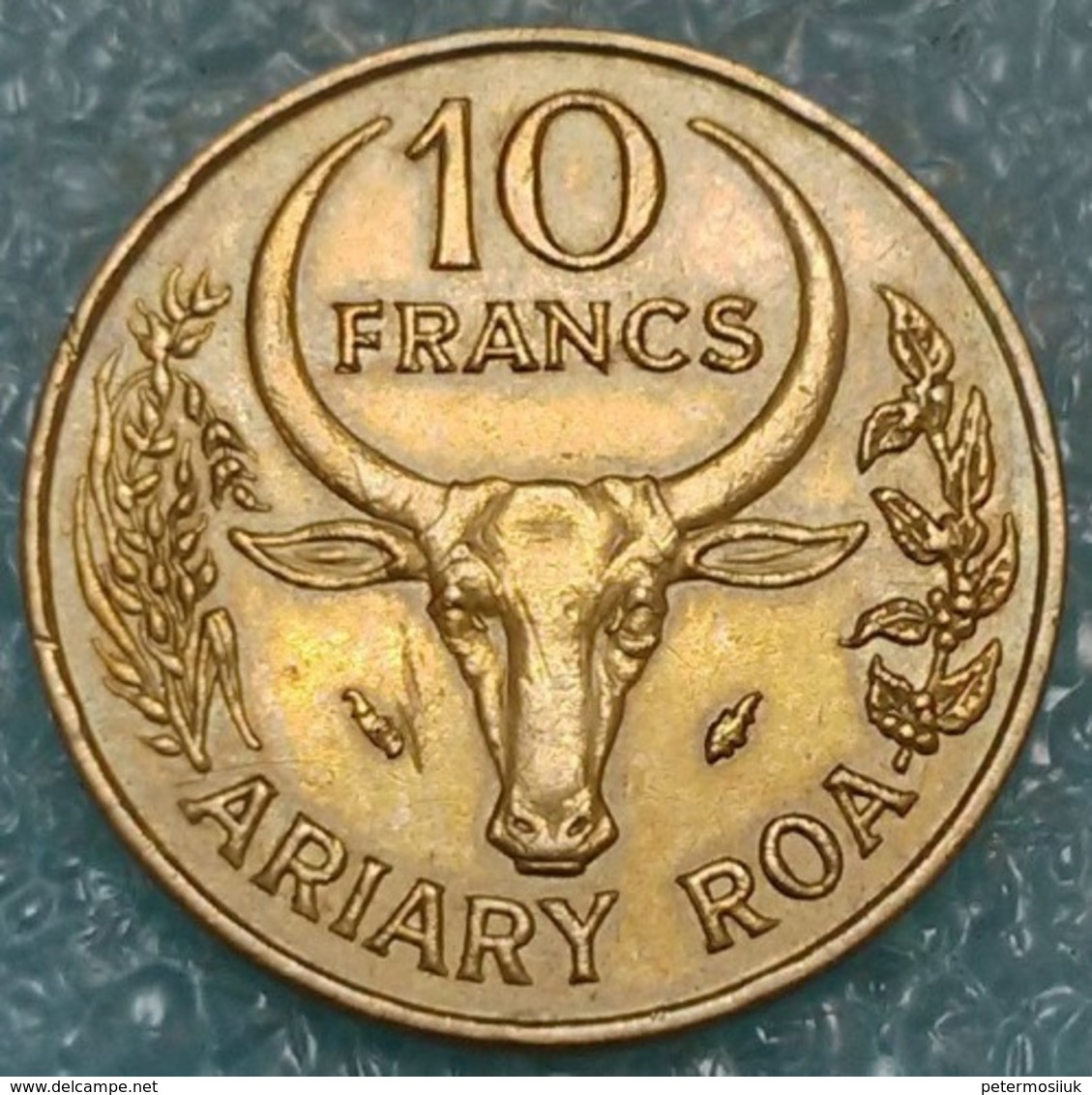 Madagascar 10 Francs, 1980 -4292 - Madagascar