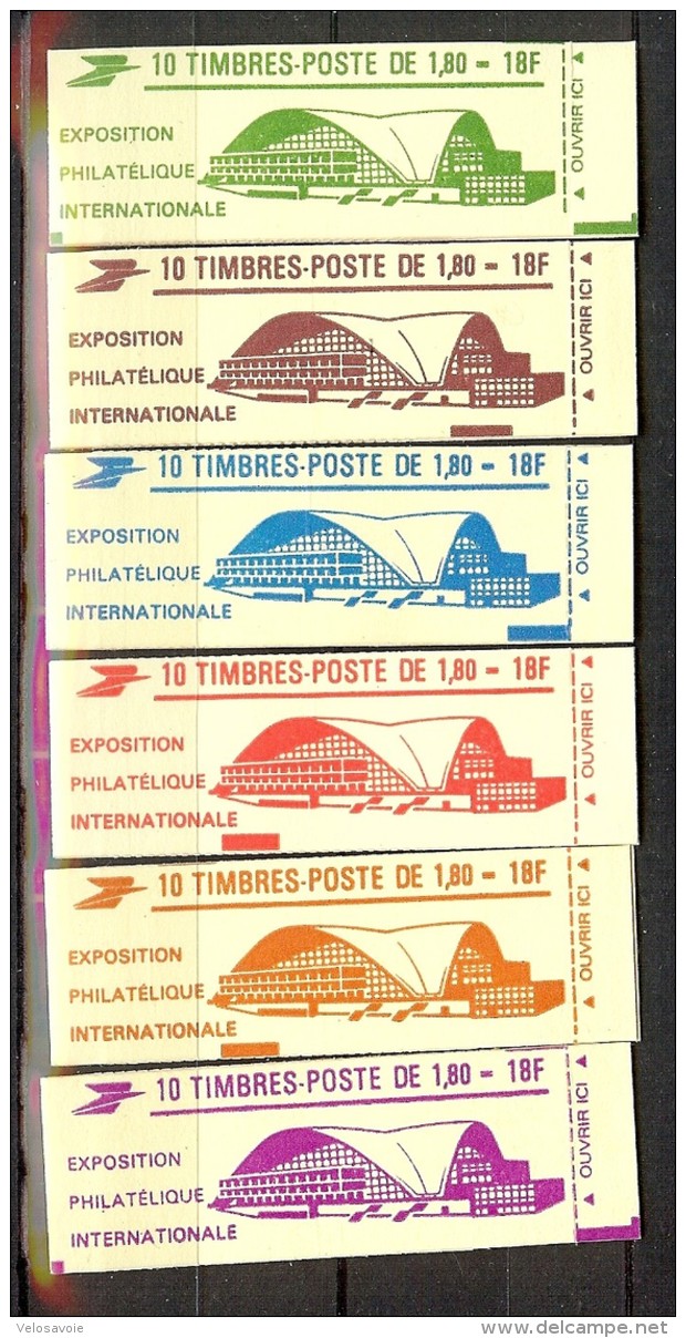 N° 2220-C3A SERIE DES 11 CARNETS PHILEXFRANCE DE COULEURS DIFFERENTES CONF. 9 ** - Sonstige & Ohne Zuordnung