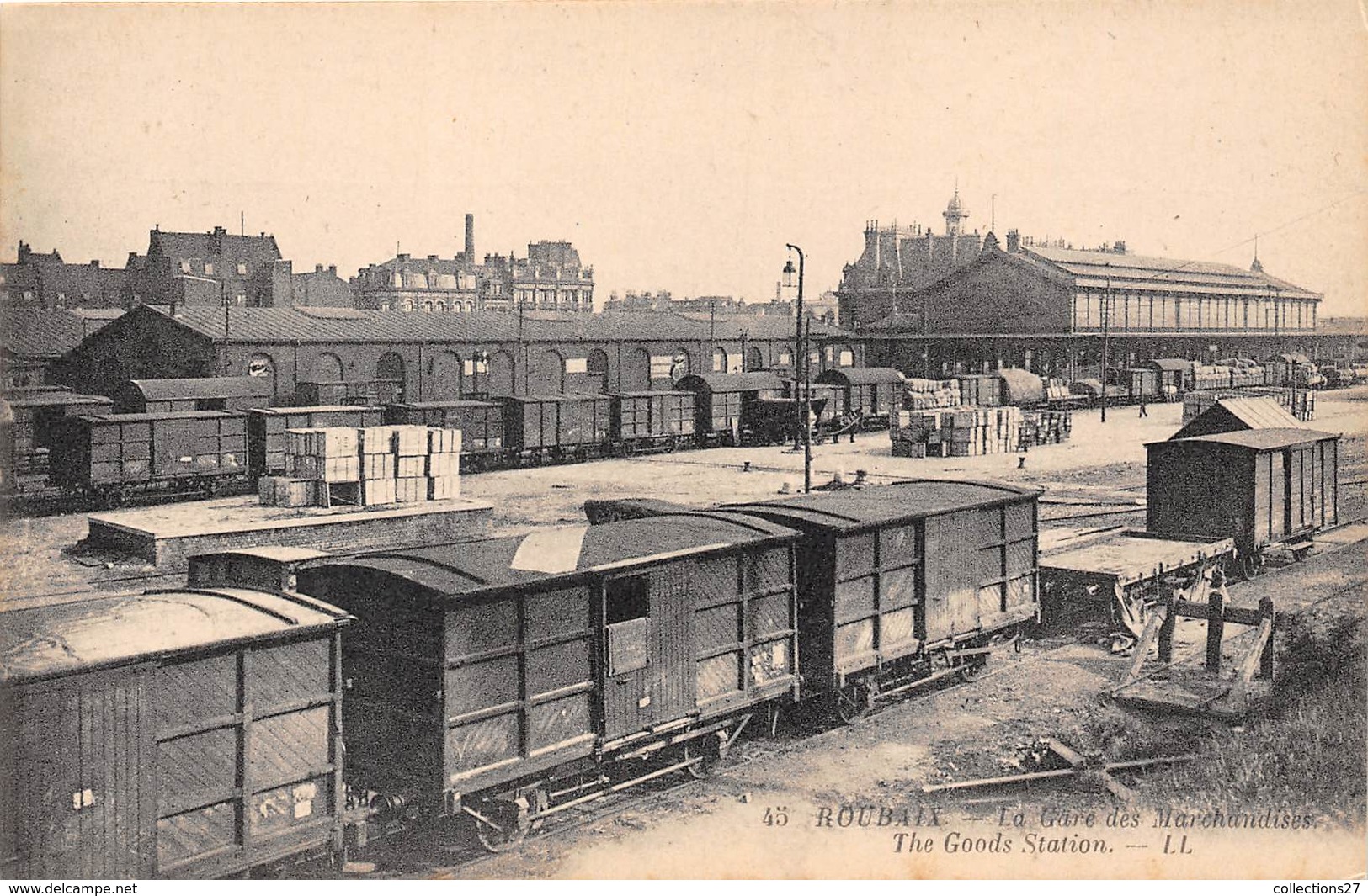 59-ROUBAIX- LE GARE DE MARCHANDISES - Roubaix