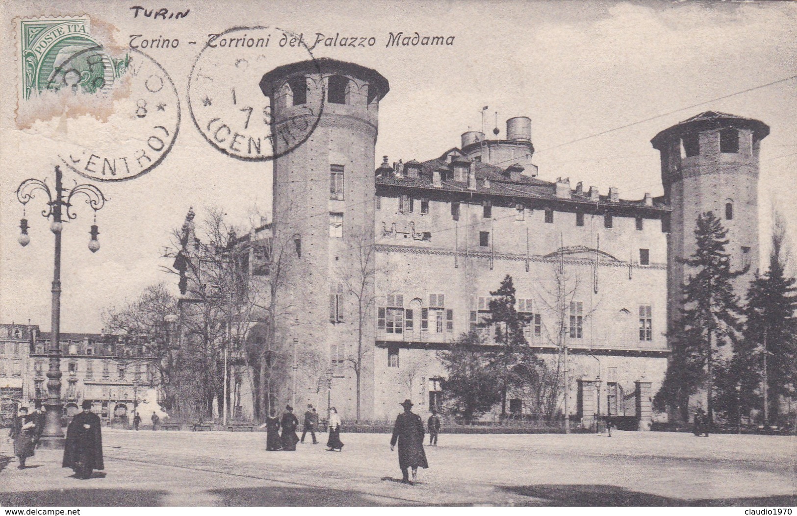 CARTOLINA - POSTCARD - TORINO - TORRIONI DEL PALAZZO MADAMA - Palazzo Madama