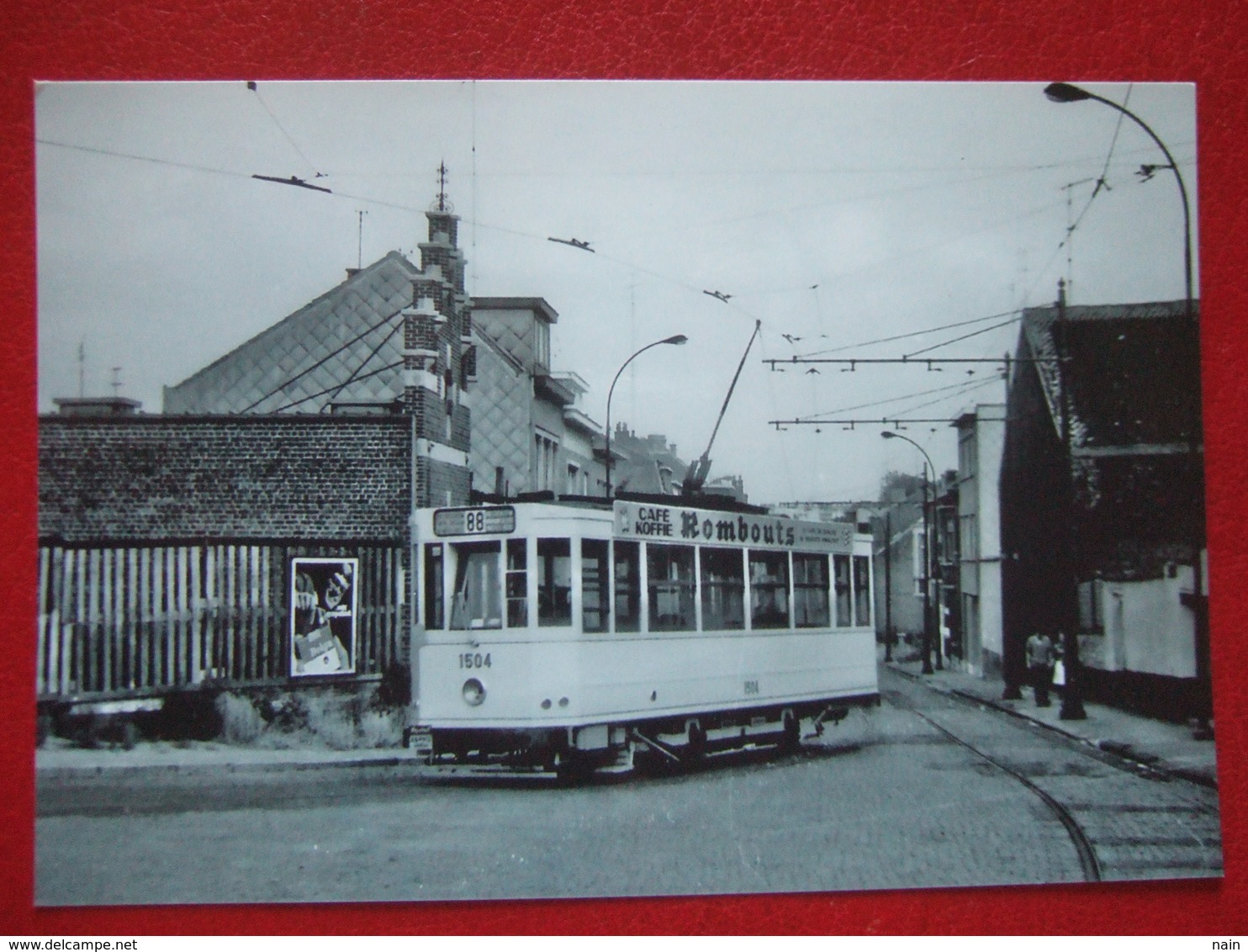 BELGIQUE - BRUXELLES - PHOTO 14.2 X 10 - TRAM - TRAMWAY - LIGNE 88 - - Public Transport (surface)