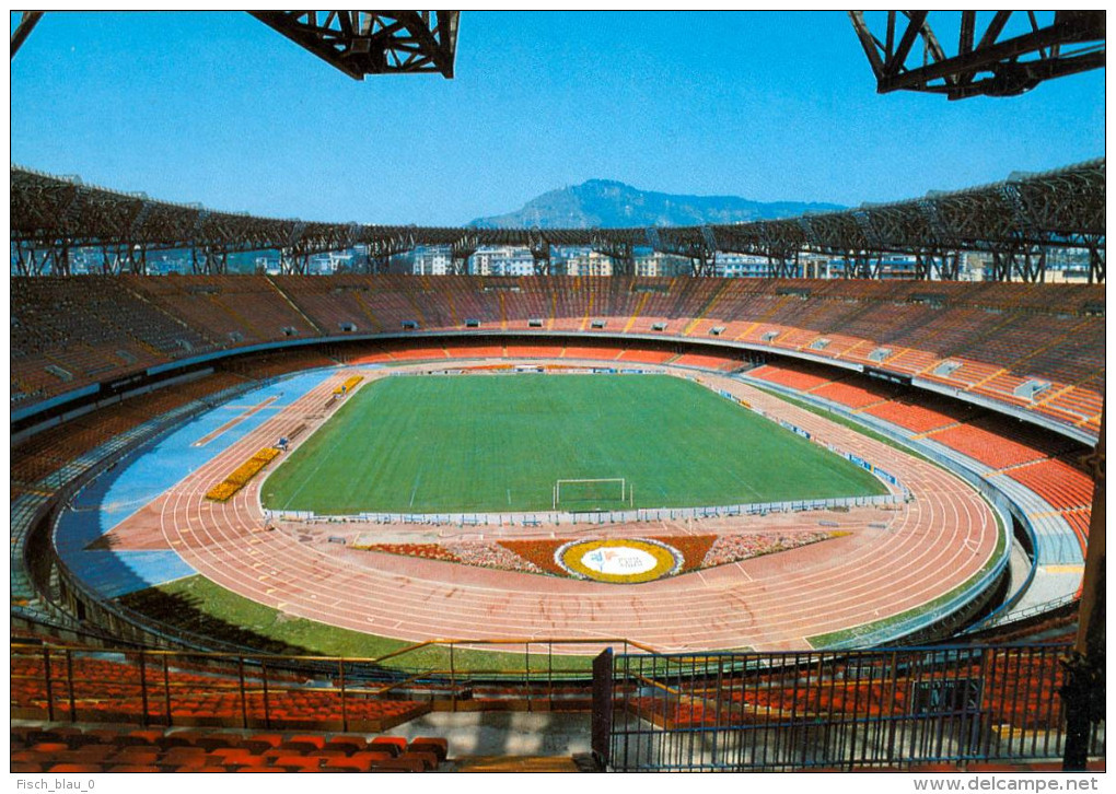 AK Stadion Postkarte Stadio San Paolo SSC Napoli Neapel Naples Italien Italia Italy Calcio Football Stadium Postcard - Fussball