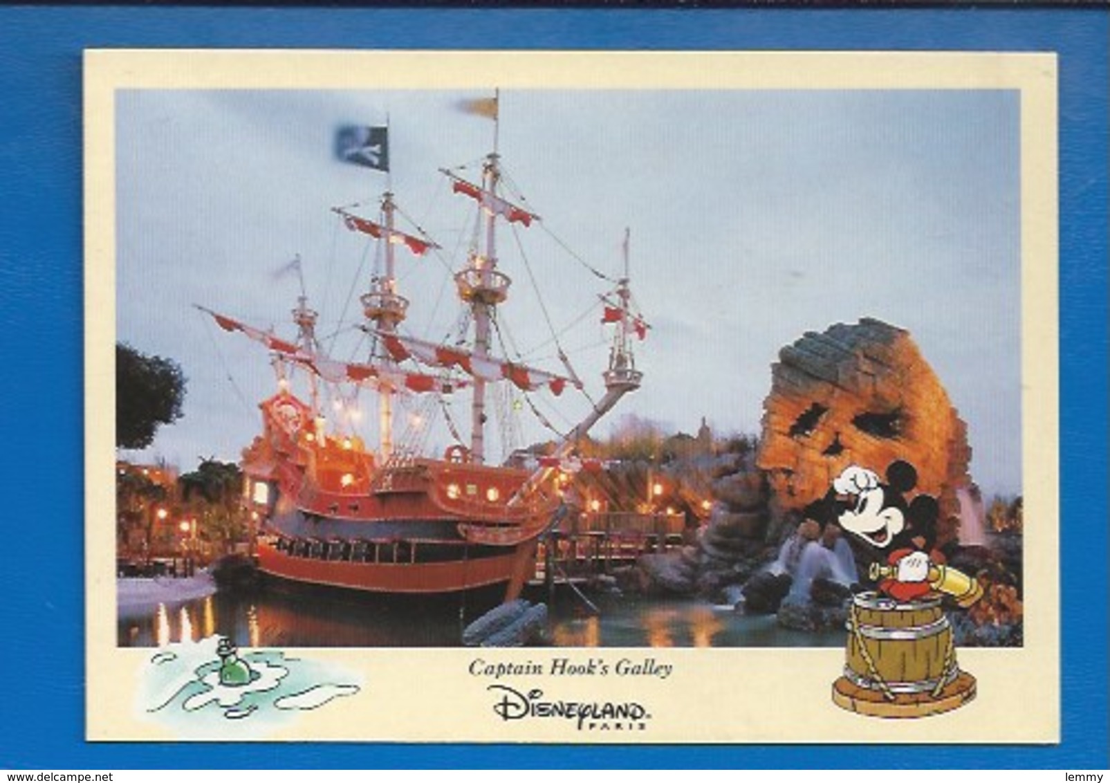 DISNEY - DISNEYLAND -  CAPTAIN HOOK - MICKEY - - Disneyland