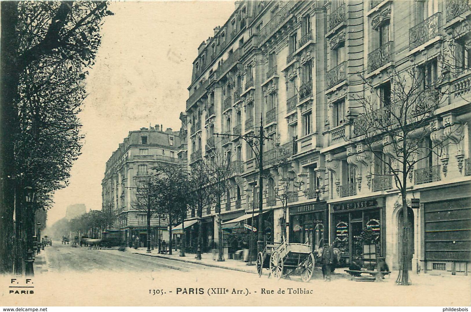 PARIS  13eme Rue De TOLBIAC - Distretto: 13