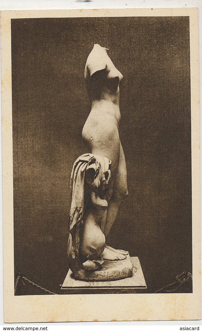 Cyrene  Decouverte De Aphrodite Anadyomene 1913 Statue  Femme Nue Sans Tete  Pavillon Italie Expo Coloniale 1931 - Libia