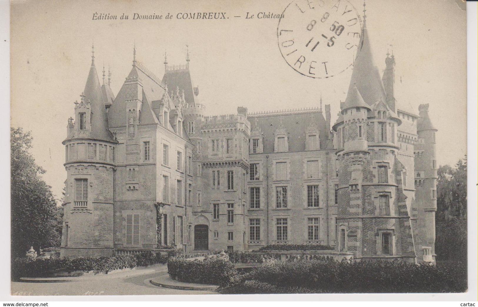 D45 - COMBREUX - EDITION DU DOMAINE DE COMBREUX - LE CHATEAU - Autres & Non Classés