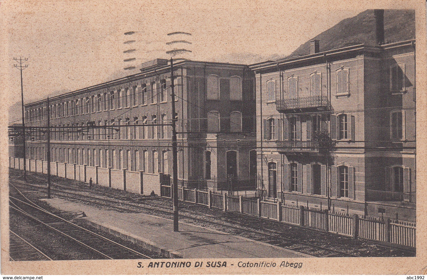 70 - Sant'Antonino Di Susa - Cotonificio Abegg - Altri & Non Classificati