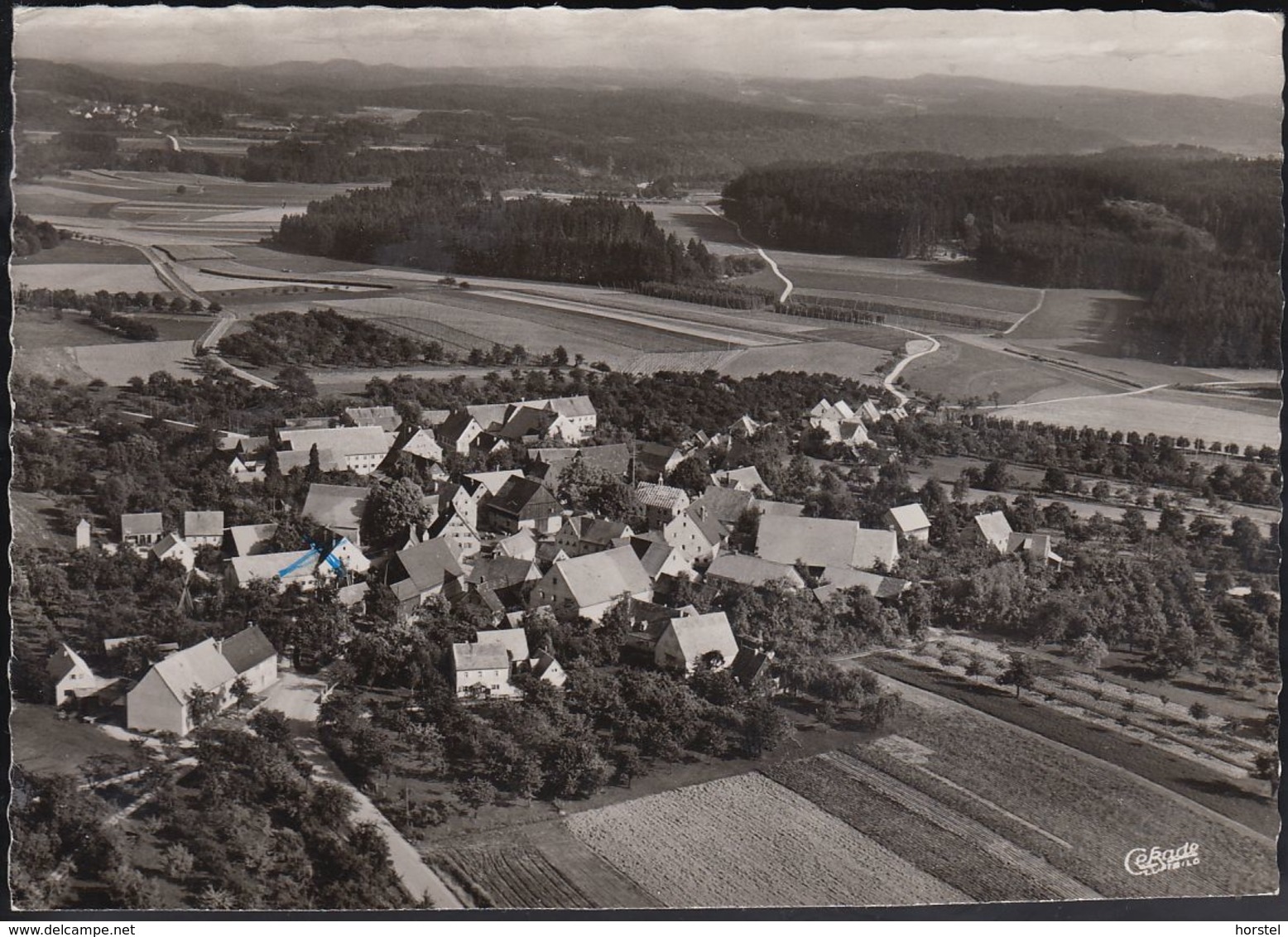 D-91322 Gräfenberg - Lilling - Ortsansicht - Cekade Luftbild - Aerial View - Forchheim
