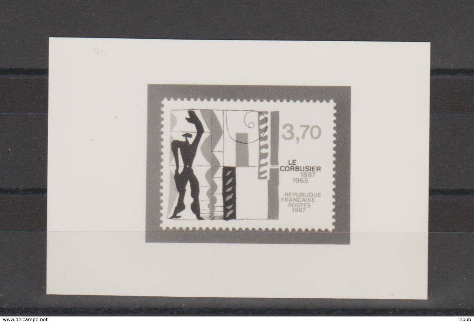 France 1987 Epreuve Photographique Le Corbusier 2470 - Luxury Proofs