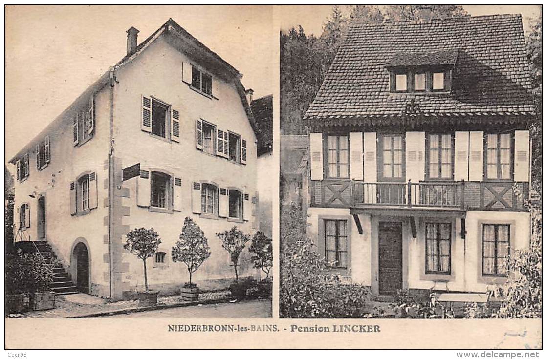 67 . N° 49869 . Niederbronn Les Bains . Pension Lincker - Niederbronn Les Bains