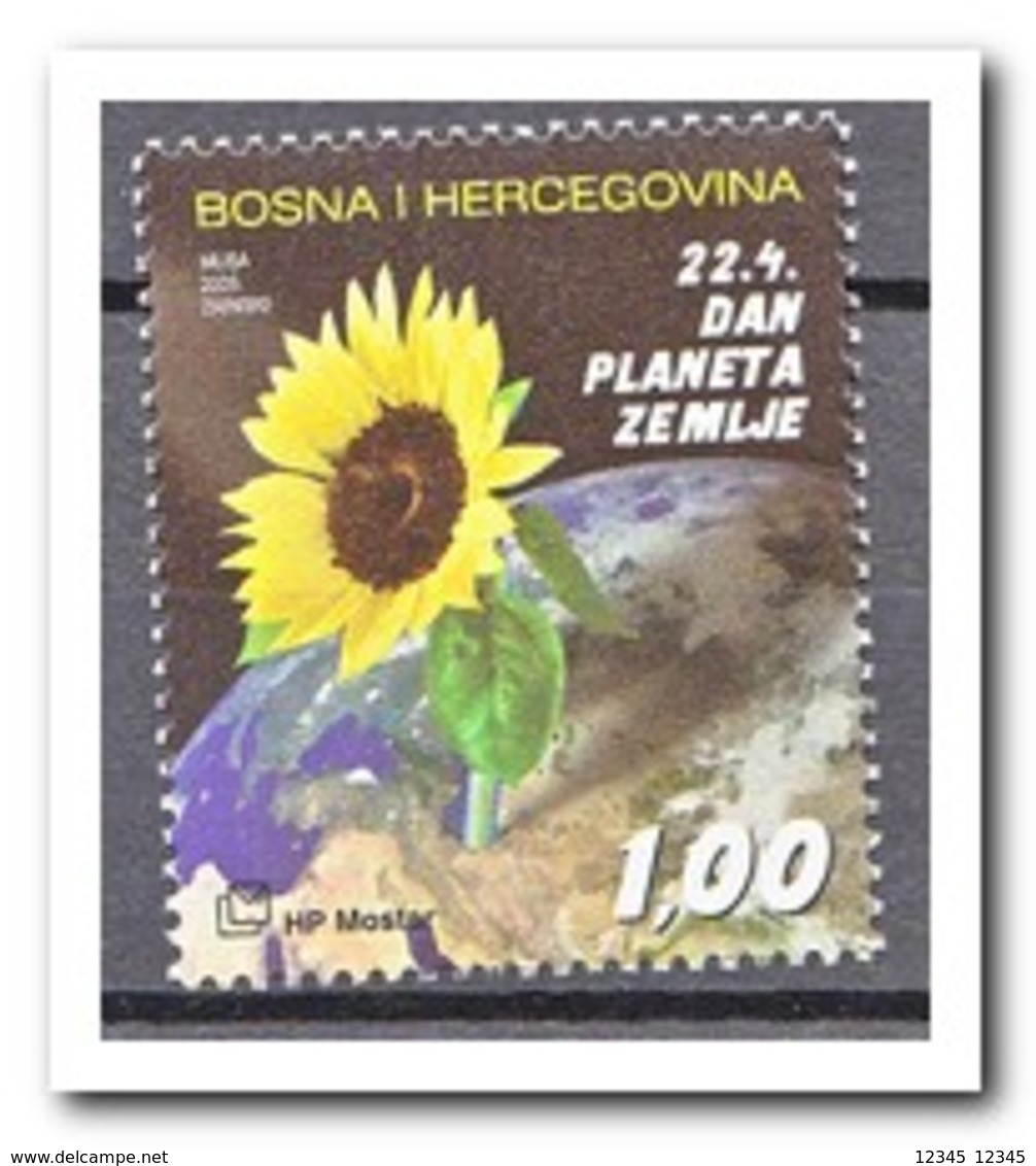 Bosnië & Herzegovina 2006, Postfris MNH, Flowers - Bosnië En Herzegovina