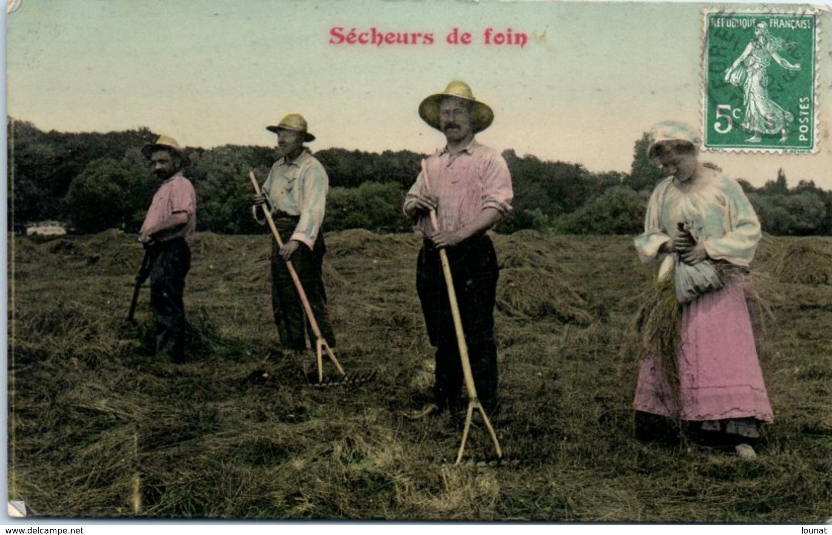 Agriculture - Sécheurs De Foin - Landwirtschaftl. Anbau