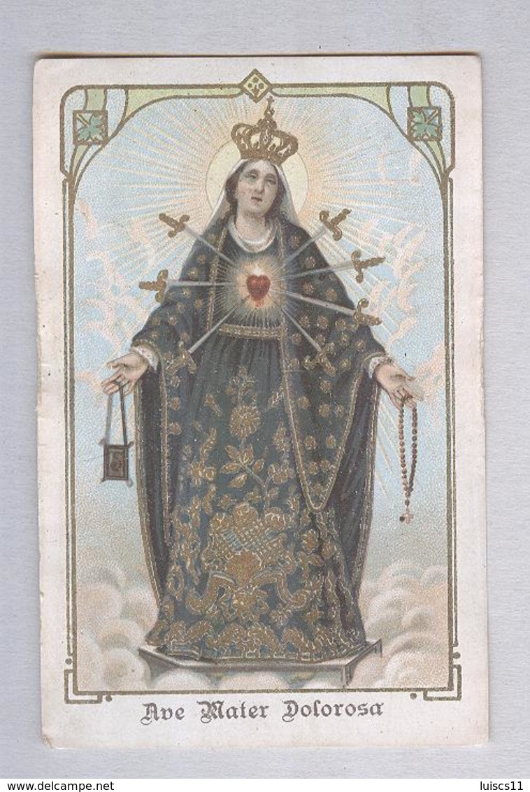 MARIA VERGINE ADDOLORATA...SANTINO....HOLY CARD - Godsdienst & Esoterisme