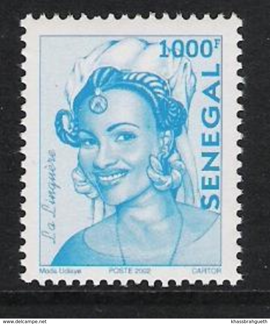 SENEGAL (2002) - 1V **MNH - LA LINGUERE - HAIRSTYLE / COIFFURE - Senegal (1960-...)