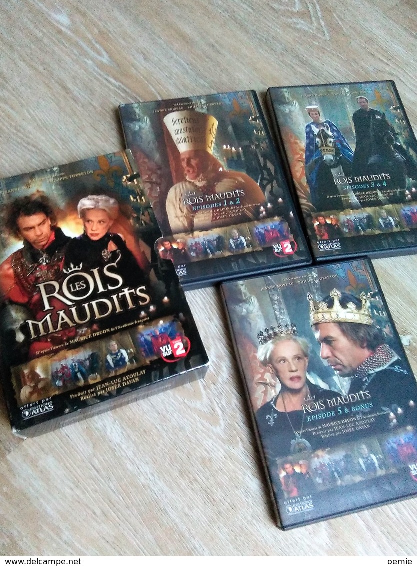 LES ROIS MAUDITS  °°°° 3 DVD     5 EPISODES - Histoire