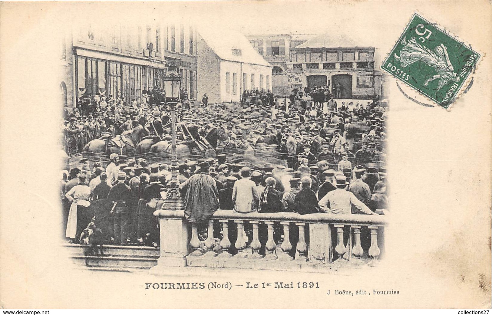 59-FOURMIES- LE 1erMAI 1891 - Fourmies