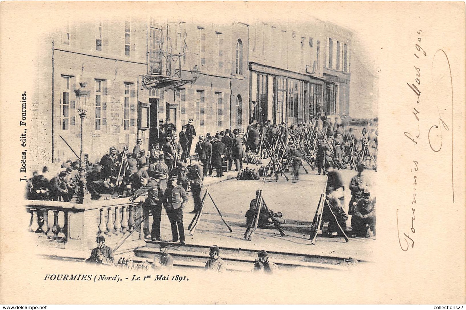 59-FOURMIES- LE 1er MAI 1891 - Fourmies