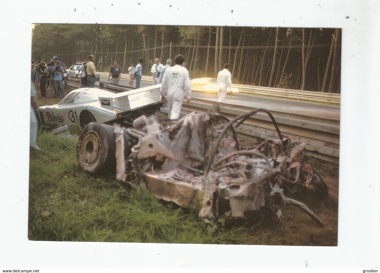 24 HEURES DU MANS 16 JUIN 1984 ACCIDENT DE JOHN SHELDON (598) - Le Mans