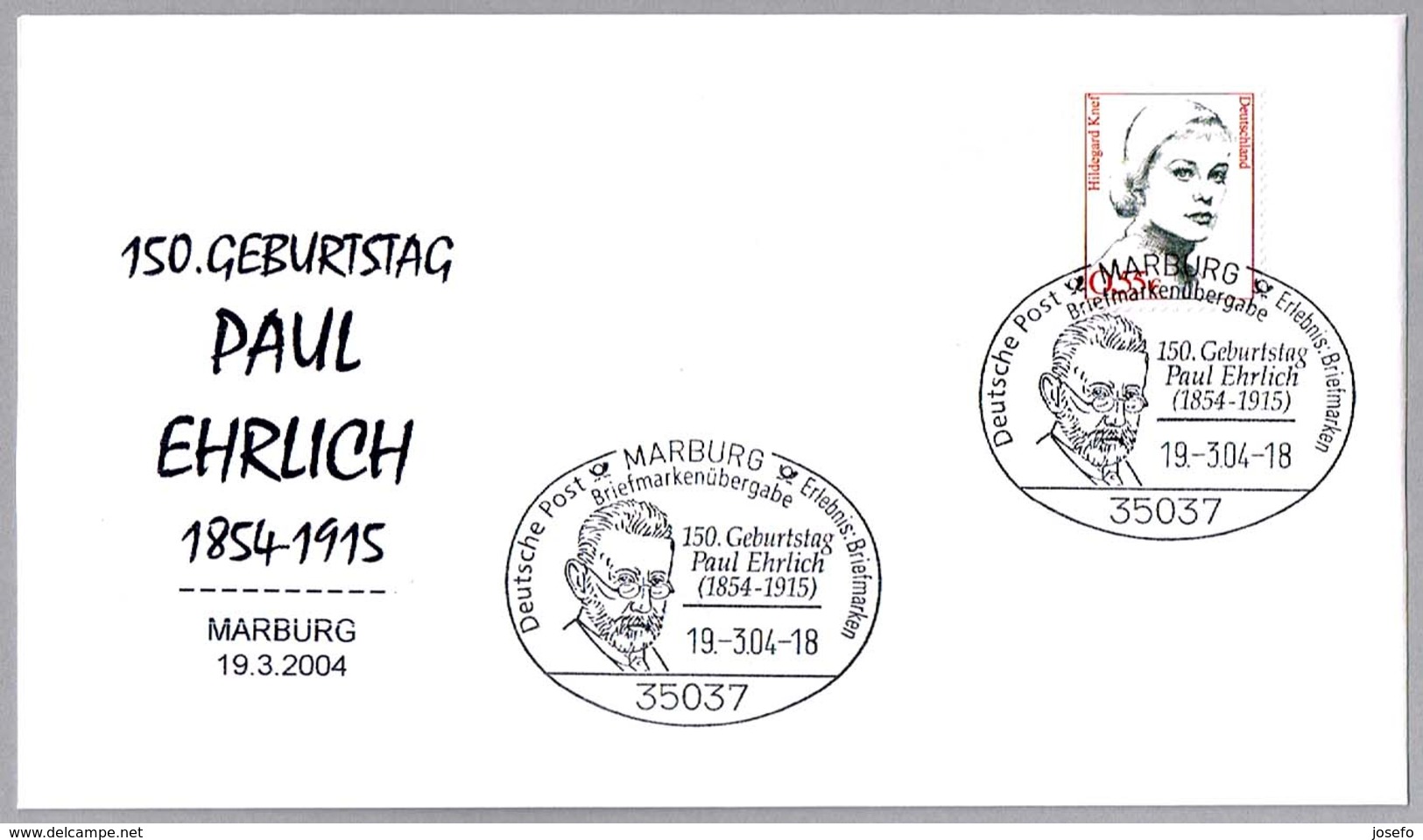 150 Aniv. PAUL EHRLICH. Marburg 2004 - Medicina