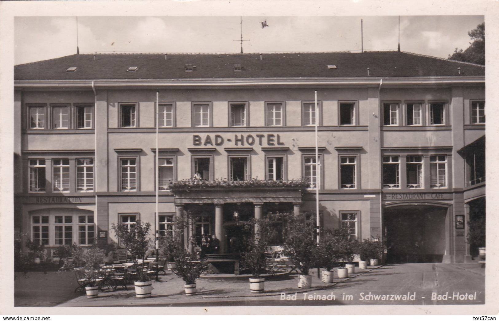 BAD TEINACH - ZAVELSTEIN - BADE-WÜRTEMBERG - DEUTSCHLAND -  2 ANSICHTKARTEN. - Bad Teinach