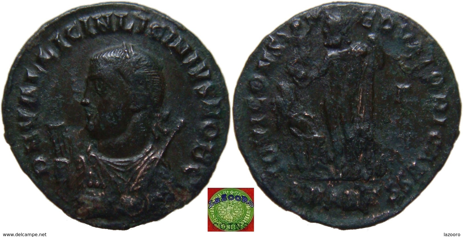 Roman Empire - AE Follis Of Licinius II As Caesar (317 - 324), IOVI CONSERVATORI CAESS - L'Empire Chrétien (307 à 363)