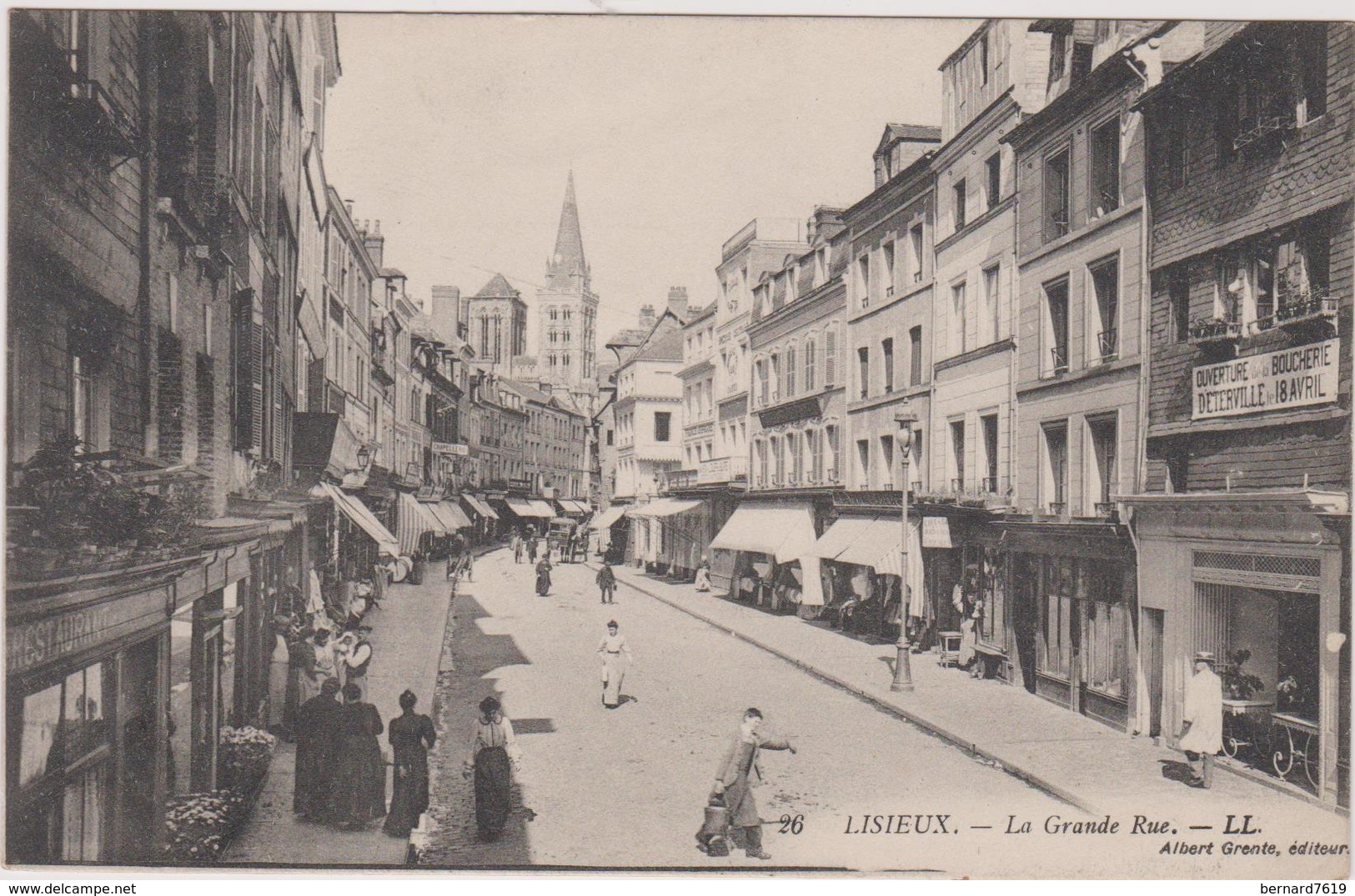 14  Lisieux La Grande Rue - Lisieux