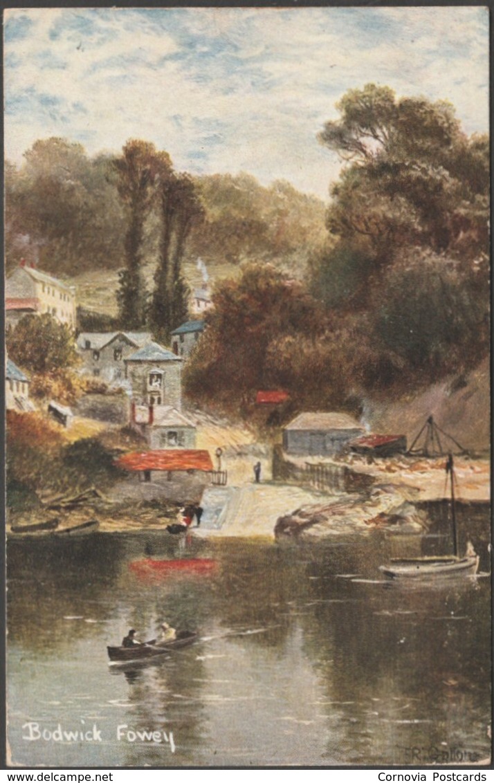 Bodwick, Fowey, Cornwall, 1906 - Hildesheimer Postcard - Other & Unclassified