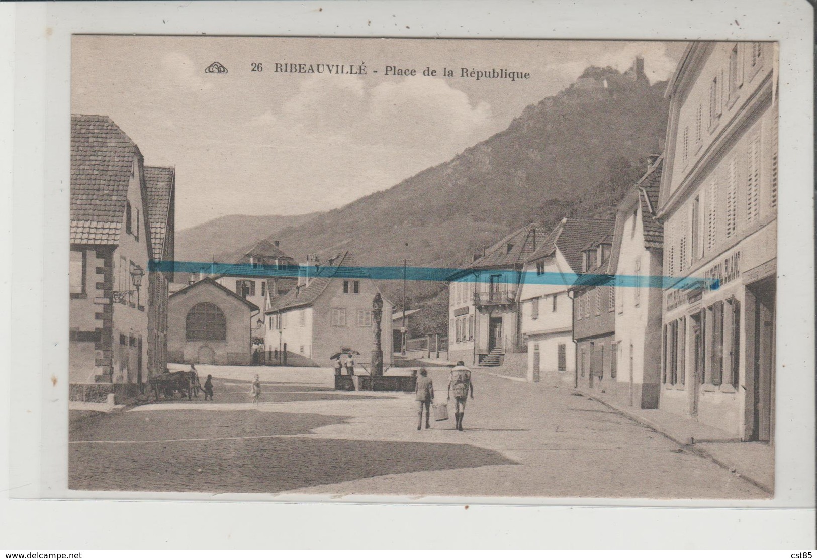 CPA - RIBEAUVILLE - Place De La République - Ribeauvillé