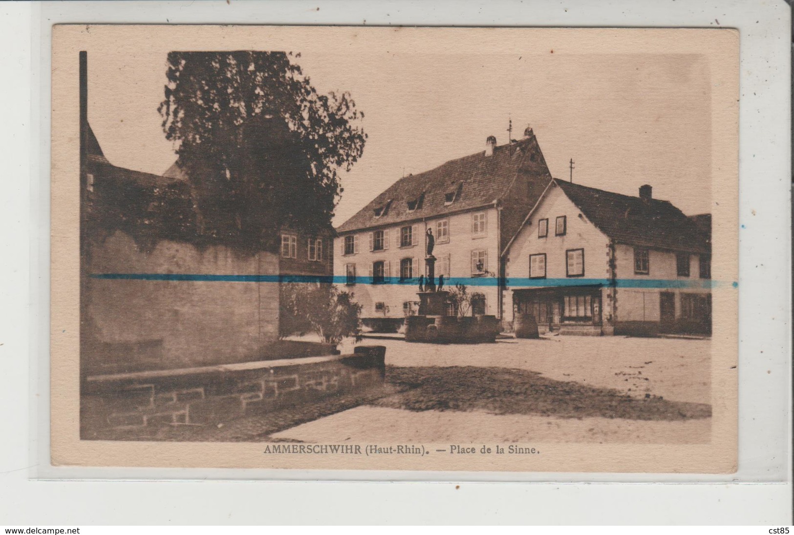 Carte Postale - AMMERSCHWIHR - Place De La Sinne - Autres & Non Classés