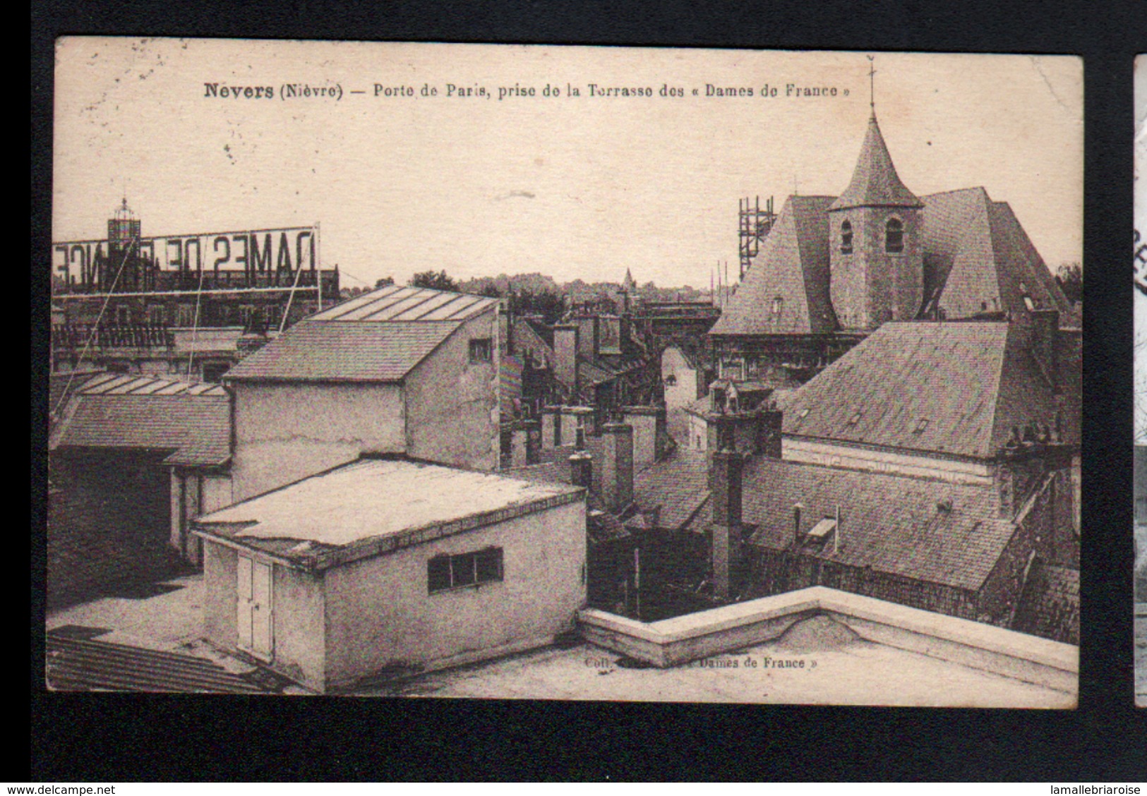 58, Nevers, Porte De Paris Prise De La Terrasse Des "Dames De France" - Nevers