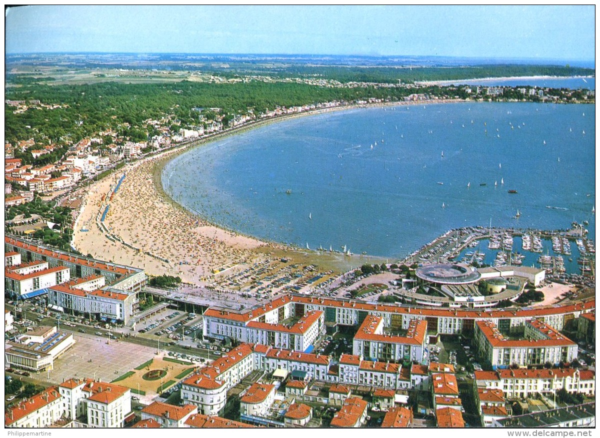 17 - Royan : La Grande Conche, Vu Du Ciel Par Alain Perceval - Royan