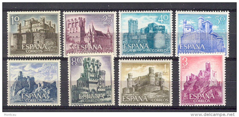 Espagne 1966. Chateaux. Yv 1393-00 (**) - Nuevos