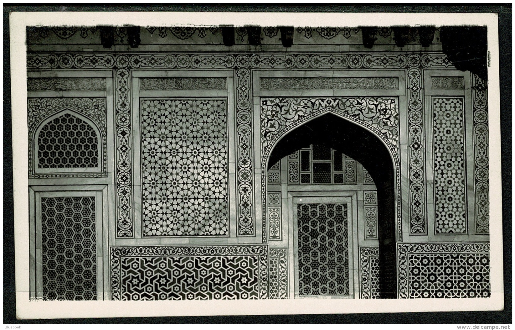 RB 1218 - Early Ethnic Real Photo Postcard - Mosque Exteriior - India Pakistan Asia - Pakistan