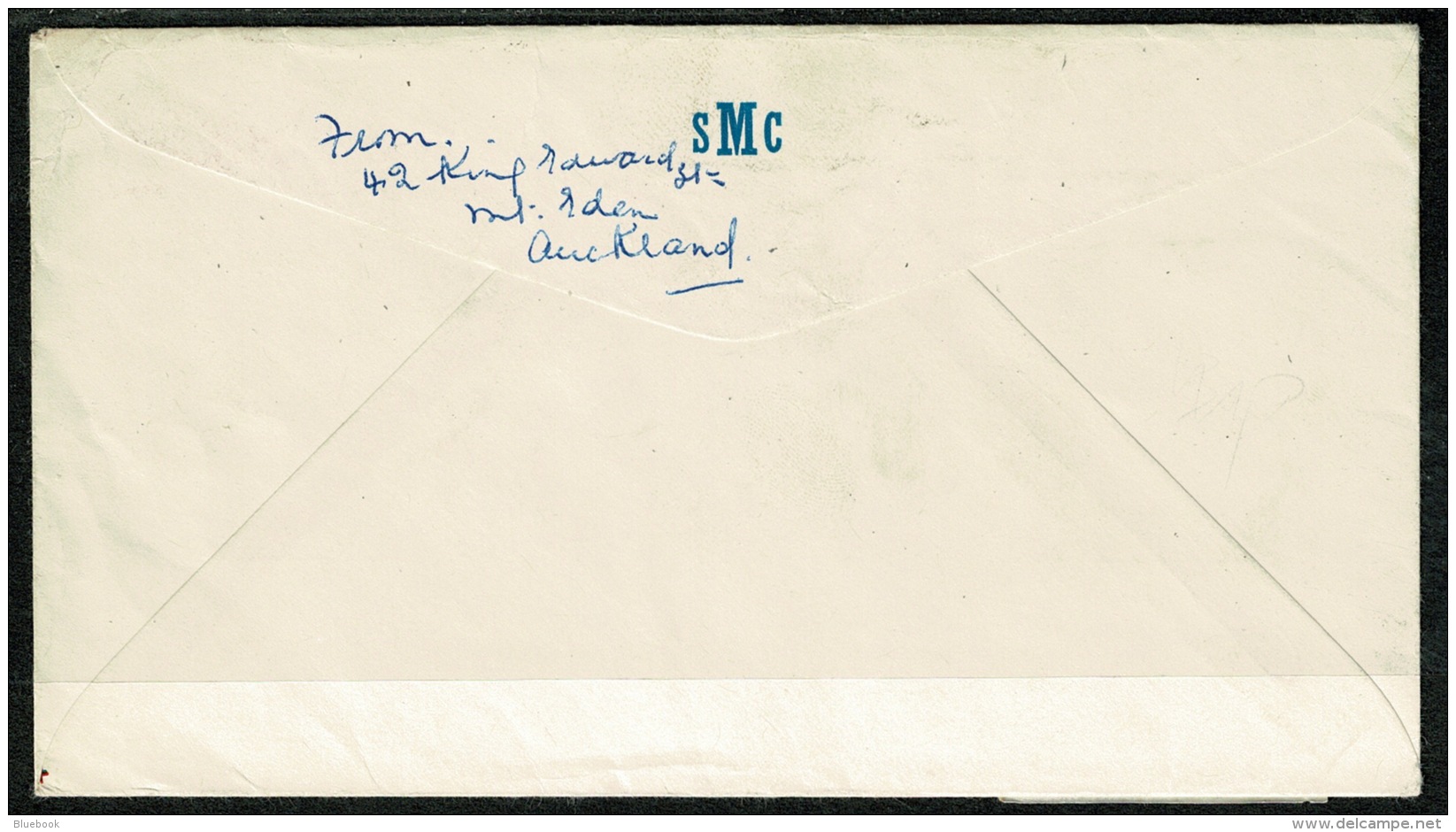 RB 1220 - 1963 Airmail Cover - 8d Rate Dominion Road New Zealand To Picton - Cable Ship C.S. Retriever - Brieven En Documenten