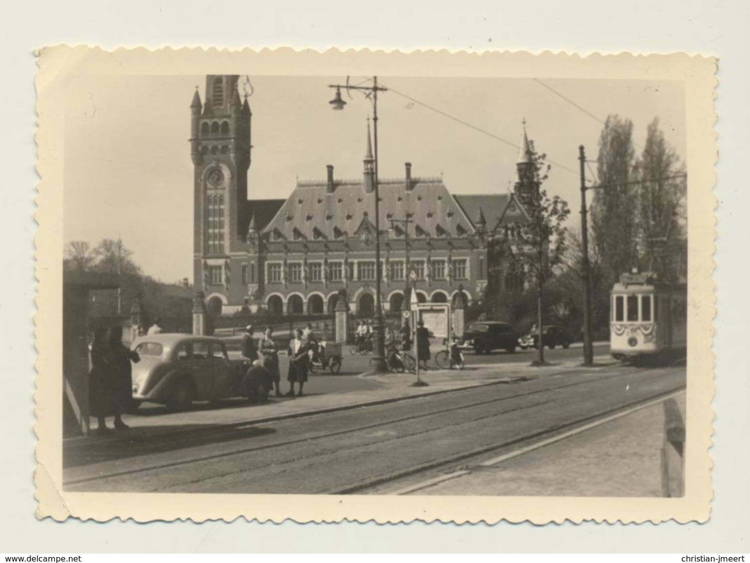 Tram In Den Haag 1950 - Plaatsen