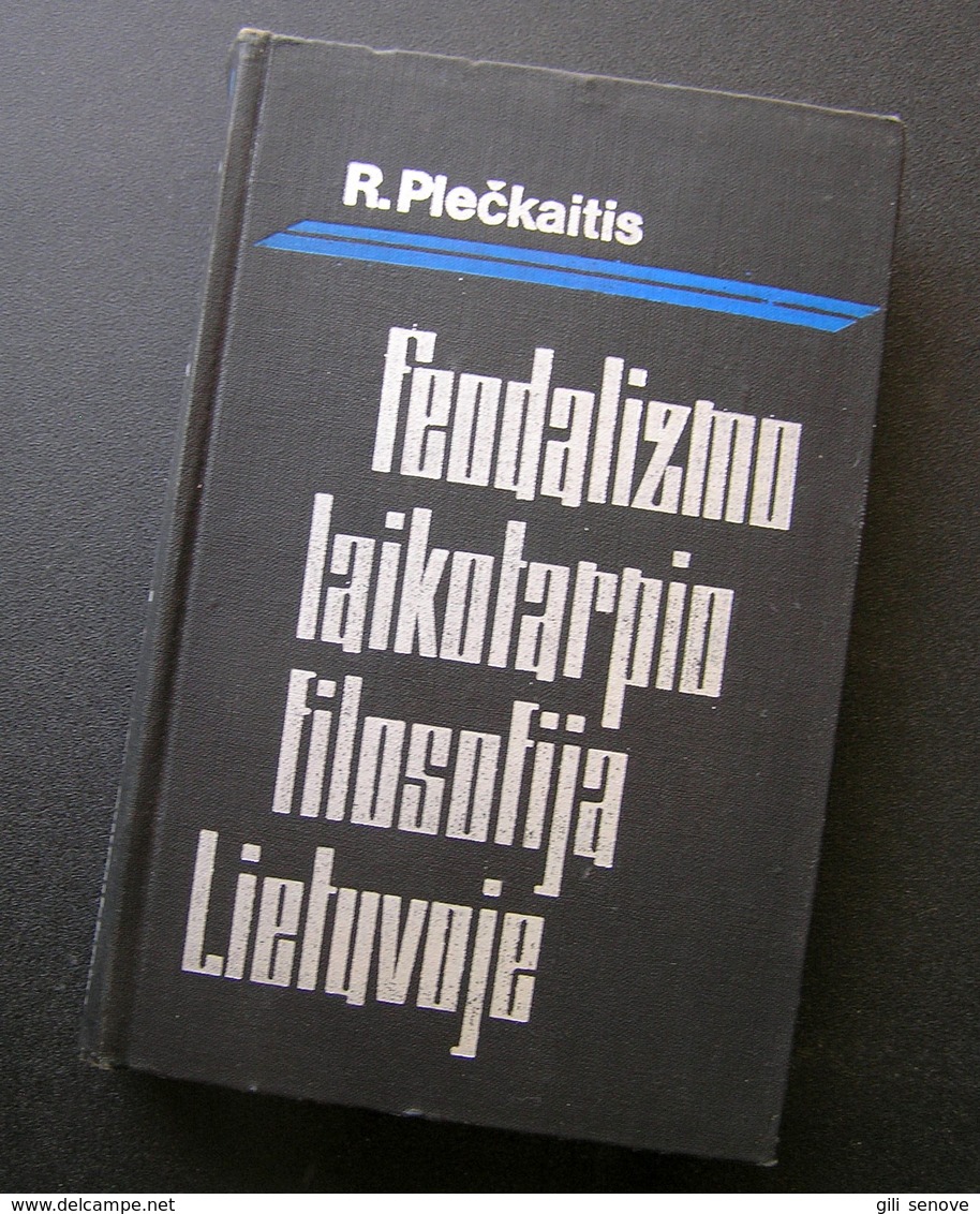 Lithuanian Book / Feodalizmo Laikotarpio Filosofija Lietuvoje 1975 - Culture