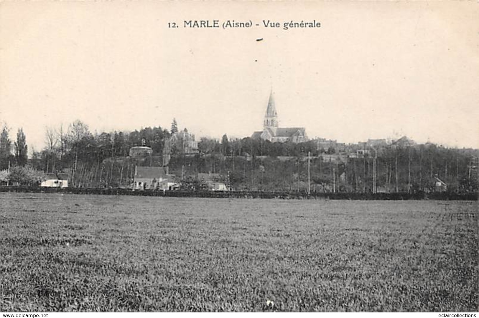 Marle        02       Vue  Générale         (voir Scan) - Andere & Zonder Classificatie