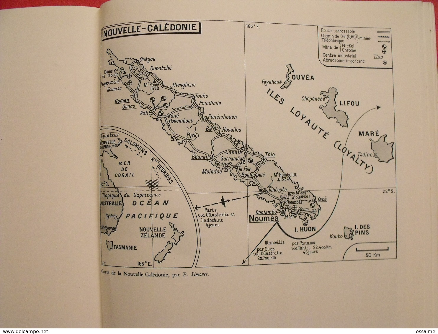 nouvelle calédonie centenaire 1853-1953. jean mariotti. horizons de france 1953. nouméa. nombreuses photos