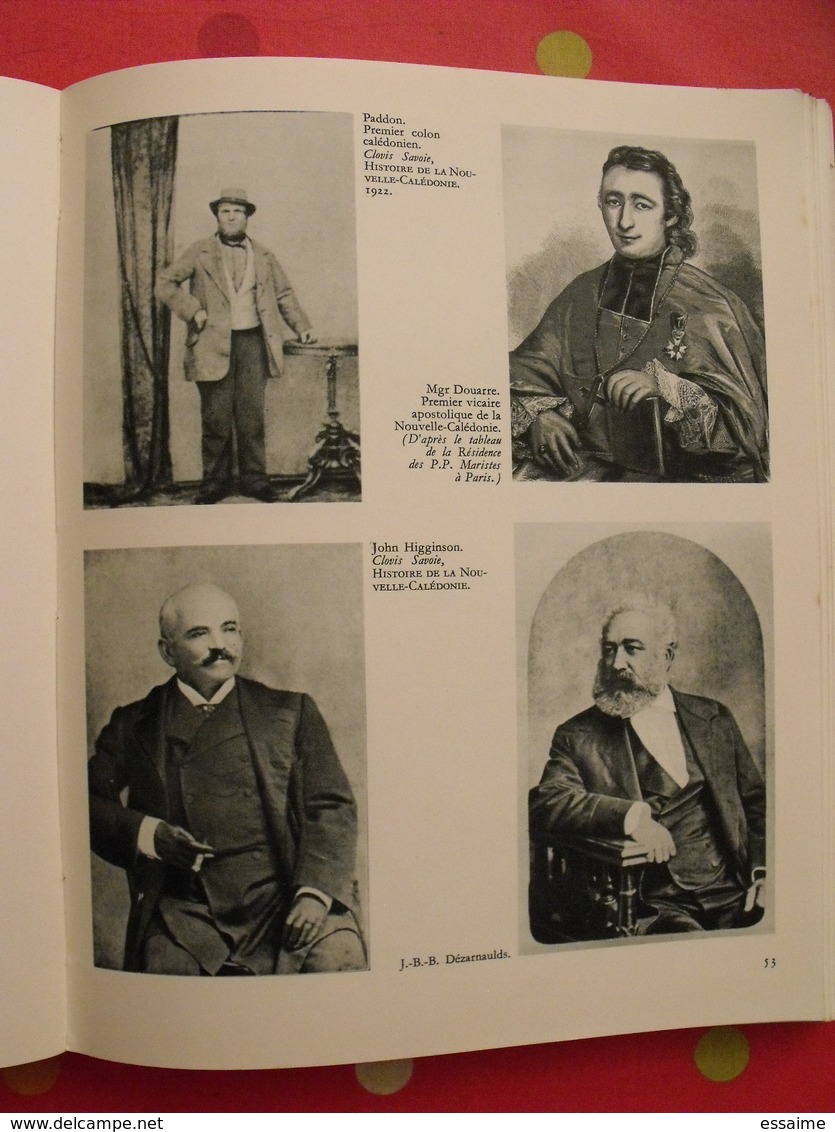 nouvelle calédonie centenaire 1853-1953. jean mariotti. horizons de france 1953. nouméa. nombreuses photos