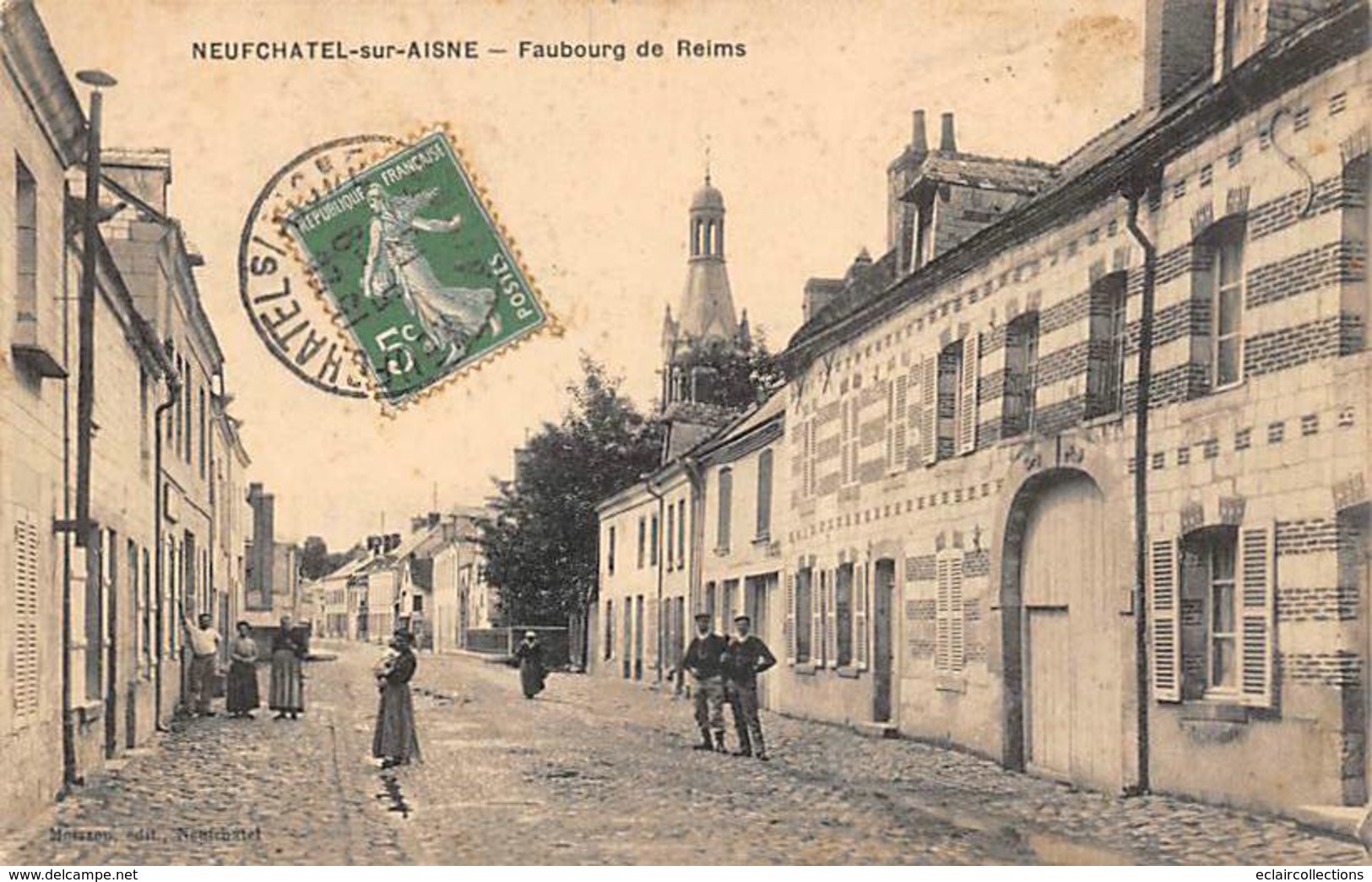 Neufchatel Sur Aisne        02        Faubourg De Reims         (voir Scan) - Other & Unclassified