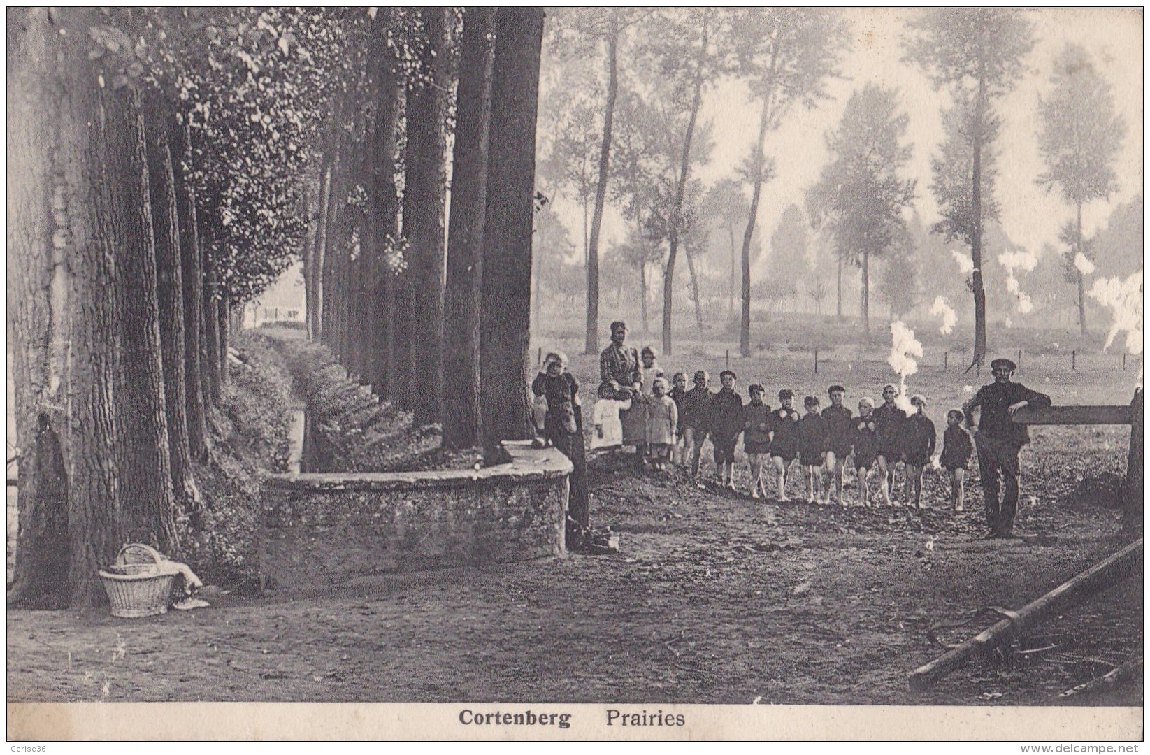 Cortenberg Prairies Circulée En 1904 - Kortenberg