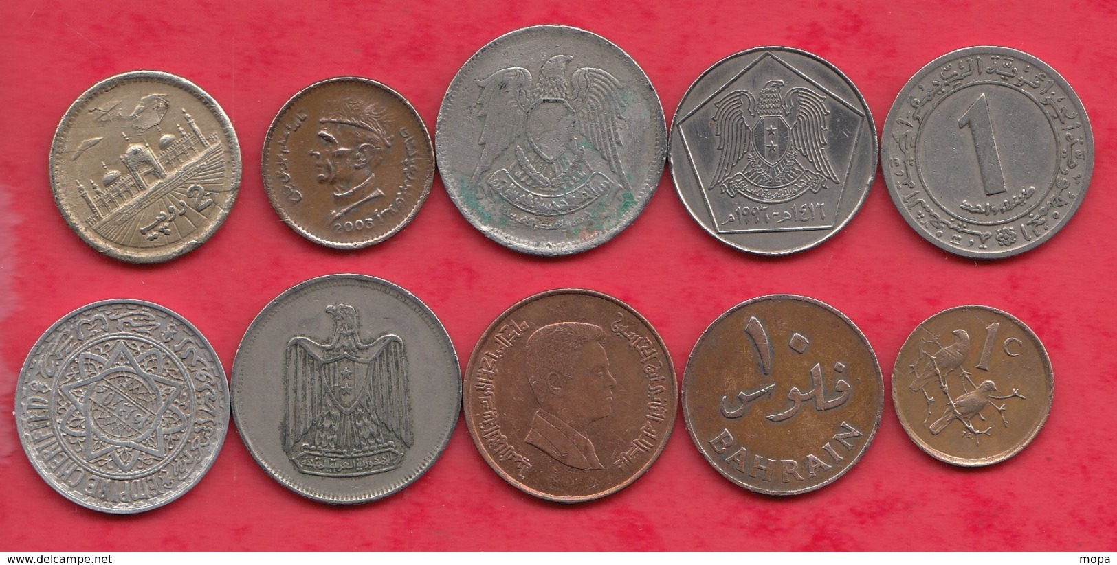 Autres-Afrique 45 Pièces Dans L 'état (Avec Des Doubles ) Lot N °1 - Vrac - Monnaies