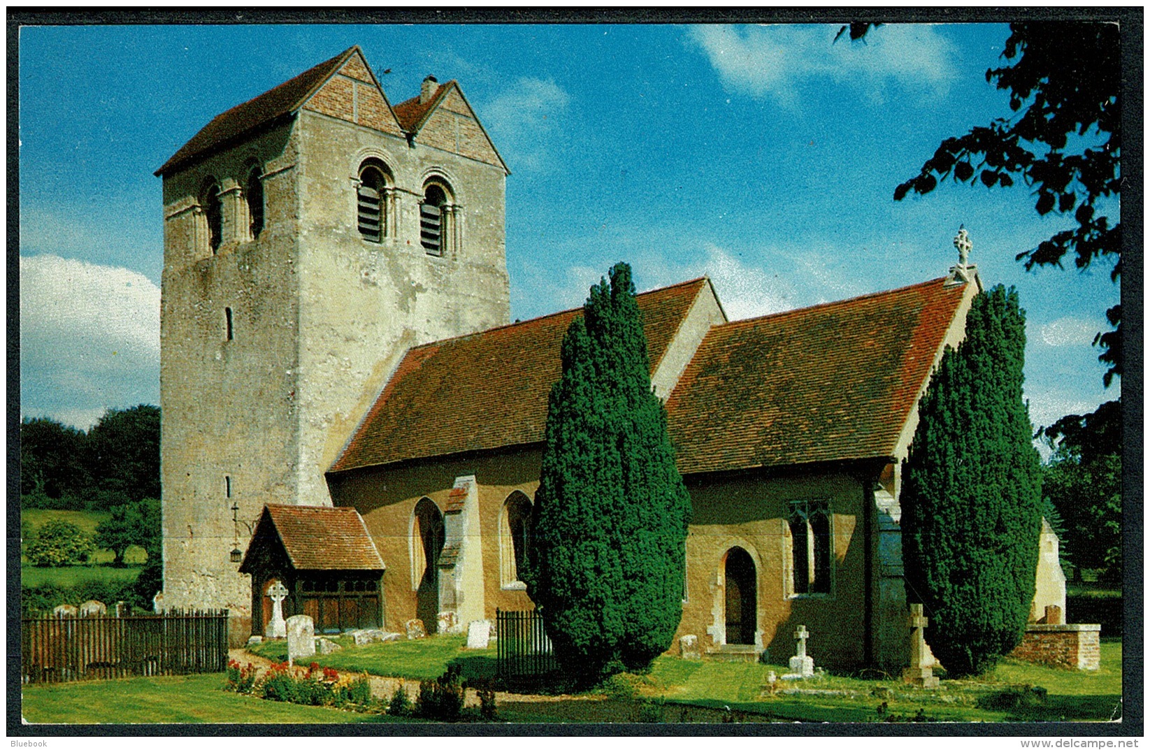 RB 1221 - Postcard - St Bartholomew Church Fingest - Buckinghamshire - Buckinghamshire