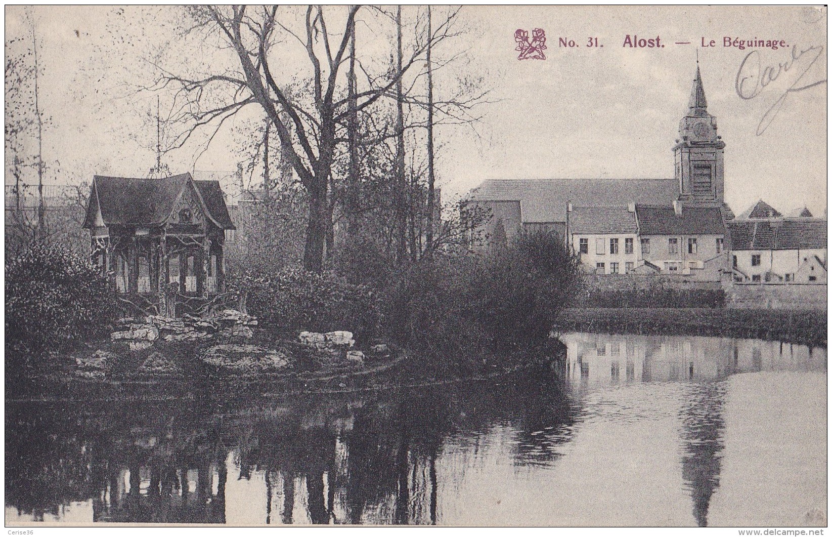 Alost Le Béguinage Circuéle En 1913 - Aalst