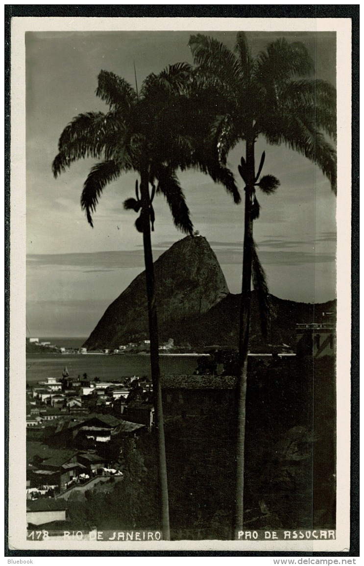 RB 1222 - Real Photo Postcard - Rio De Janeiro Brazil Brasil - Pro De Assocar - Rio De Janeiro