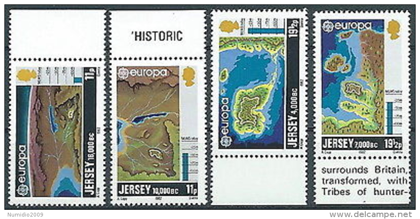 1982 EUROPA JERSEY MNH ** - EV - 1982