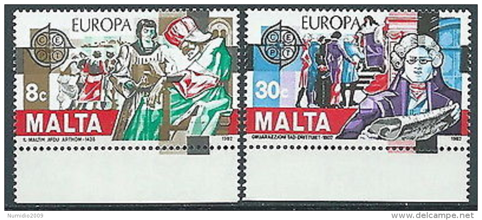 1982 EUROPA MALTA MNH ** - EV - 1982